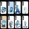 Чехол для телефона Dramatical Murder Аоба Серагаки для Samsung Galaxy A73/A72/A71/A70/A53/A52/A51/Других Мягкий Черный Корпус