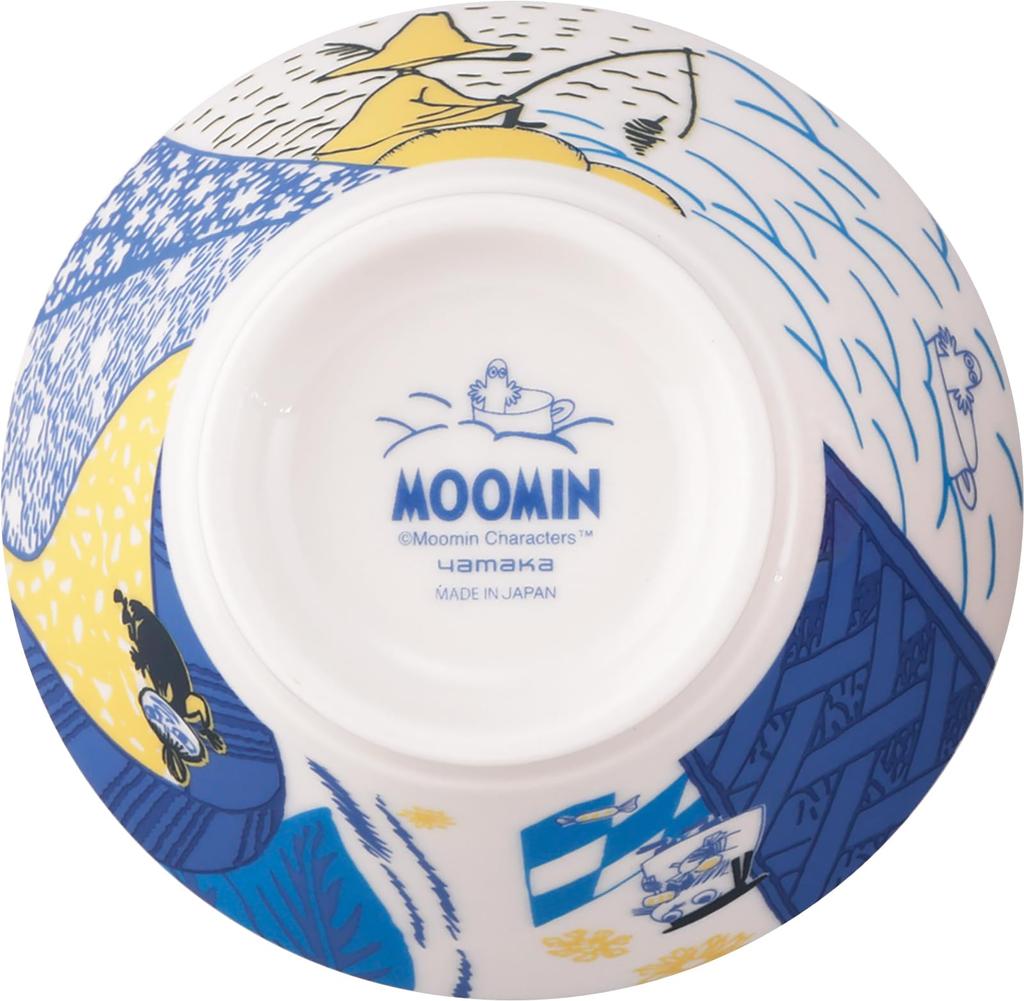 Миска для риса Муми-тролль Айна Сделано в Ямака Шотен (360ml) (Муми) Серия, Япония, MM8501-351