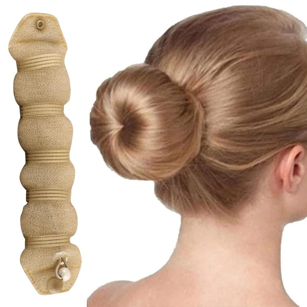 DIY Donut Bun Maker Durable Foam Sponge Bun Shaper Fashion Meatball head hair maker Women