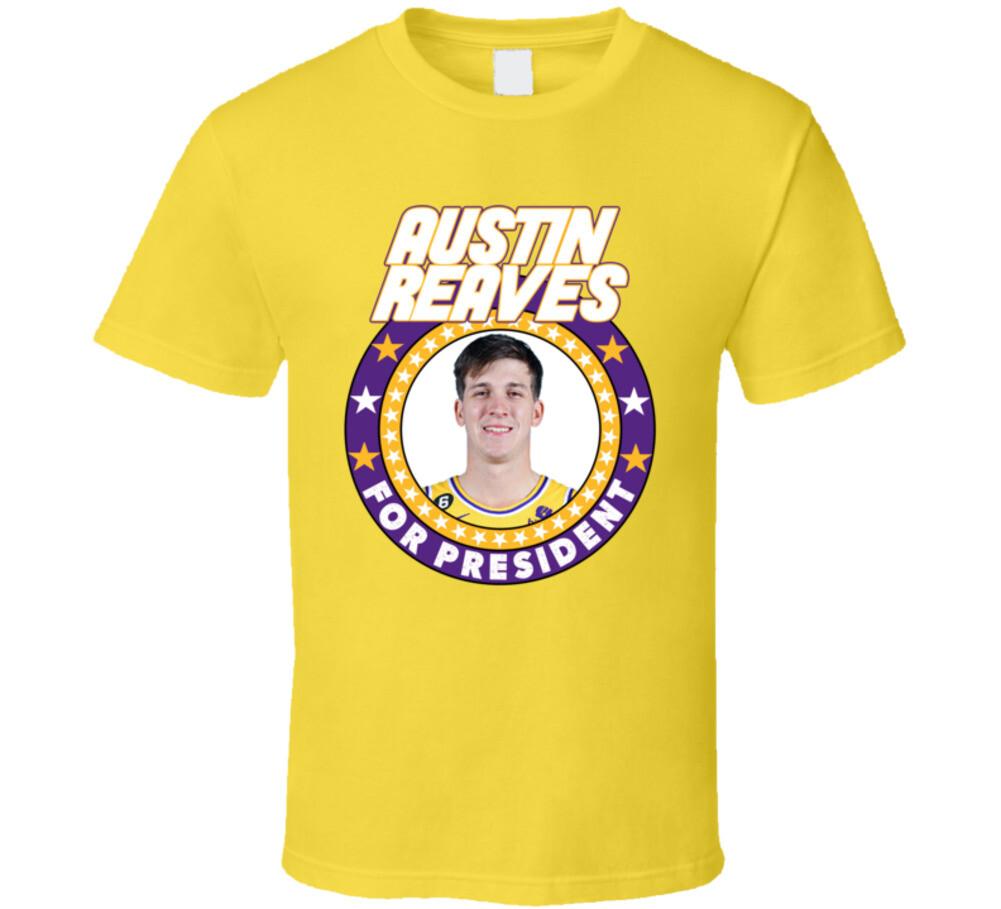 Austin Reaves For President Basketball Fan T Shirt Mens Womens Tees Top