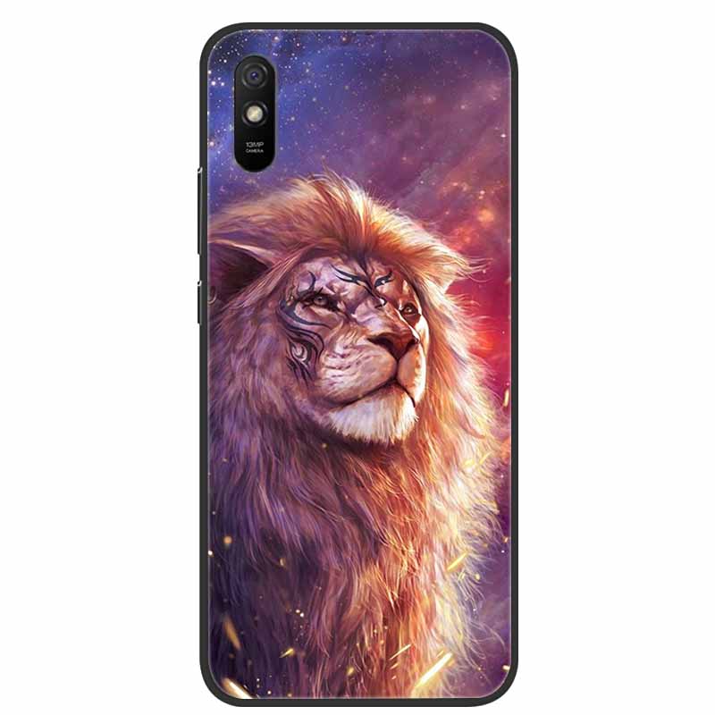 Чехол для Xiaomi Redmi 9A Redmi 9AT Ударопрочный Мягкий силикон ТПУ Задняя крышка Для Redmi 9i 9A Спортивные чехлы для телефона 9AT Милый мультяшный