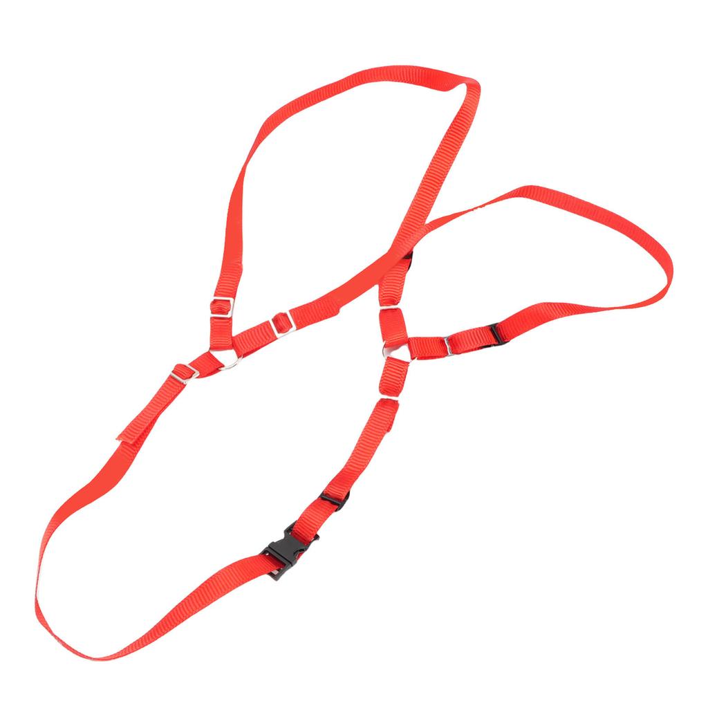 Spare Tire Strap Kit Fit for TRAXXAS UDR 1 10 RC Cars Nylon Spare Tire Fixed Y Strap with Hooks Red