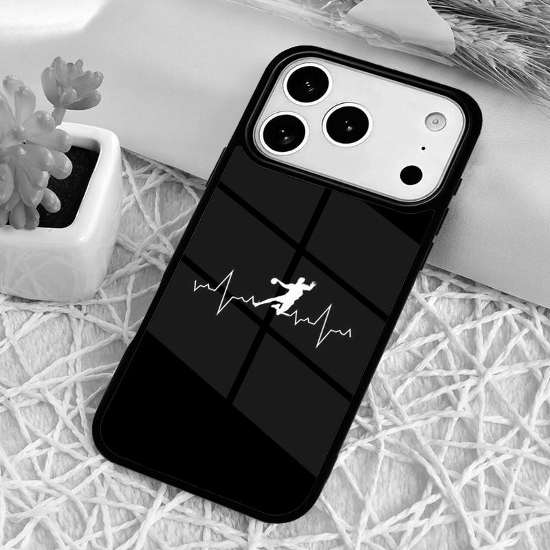 Чехол для телефона Гандбол Гандболист для iPhone 17 Air 16 15 11 12 14 13 Pro Max Ударопрочный чехол