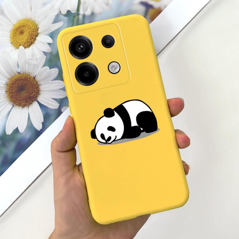 Чехол-сердечко для телефона Xiaomi Poco X6 Pro 5G Чехол PocoX6 5G Мягкий жидкий силикон Capa Для Xiaomi Redmi Note 13 Pro 5G