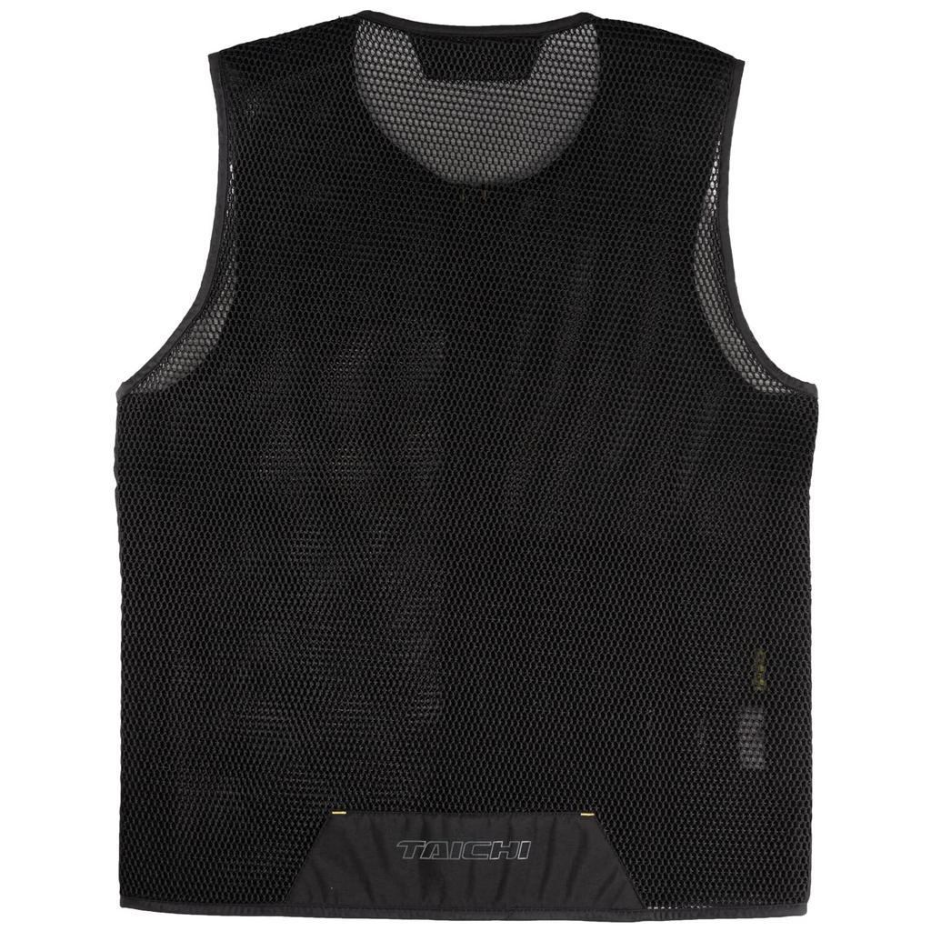 RS TAICHI Sweat-Wicking, Quick-Drying, Cool-to-the-Touch, UV Protection, Evaporative Cooling, Liquid Wind Airflow Vest RSU501 BLACK L
