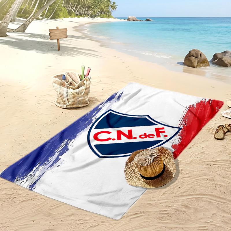 Пляжное полотенце с принтом Club America, быстросохнущее, мягкое, портативное, большое, прямоугольное, пляжное одеяло для путешествий, бассейна