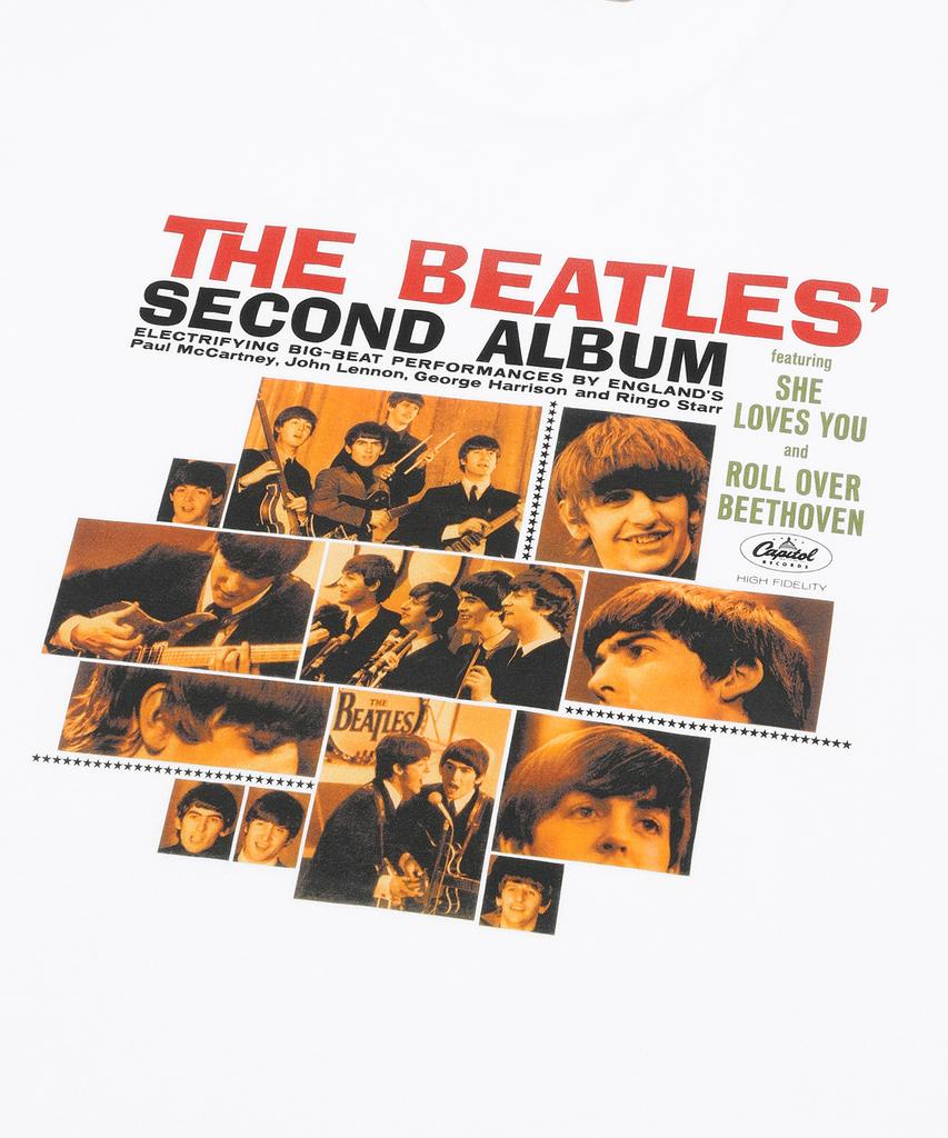 MAINBOOTH [The Beatles] Футболка со вторым альбомом (белый)