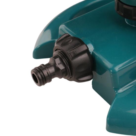 1/2 шт. вращающийся на 360 градусов разбрызгиватель для газона с 3-мя рычагами, более широкий охват на 3600 квадратных футов