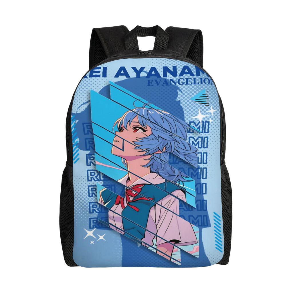 Неон Genesis Evangelion Рюкзак EVA ita-сумка Аска mochila Kawaii Рабочий Офисный Большая Вместимость Rucksack