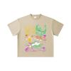 260 GSM Double Yarn 32 Count 100% Cotton One Piece V12 Sanji Zoro Print Unisex Heavy Cotton T Shirt