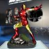 Marvel Studio Человек-паук Мстители Стражи Галактики Фигурка ГК Щит Поза для битвы Декоративный элемент 18,5 дюйма/47 см Миниатюрные игрушки Подарки