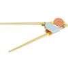 Sanrio Baby Step-Up Chopsticks (Right-Handed) for Ages 2 and Up / Learn To Hold Chopsticks / 3 Steps To Accompany Your Child's Development
