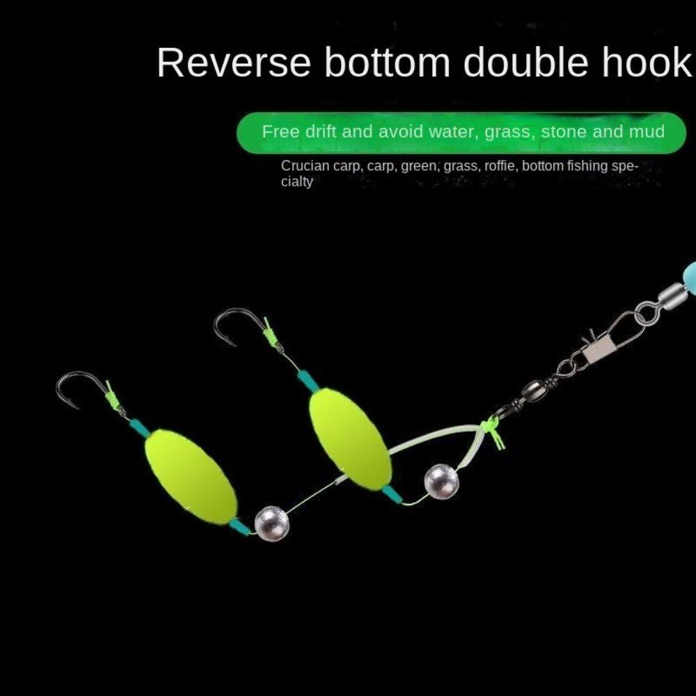 5pcs suspension Carp Fishing Hook Anti bottom Carp Rigs fishing lure Fishing Tackle