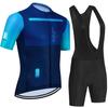 Cycling 2023 Men's Outfit Set Sleeve Blouse Bib Mtb Pants Summer Clothing Tricuta Man Clothes Jersey Gel Uniform Shorts Bikes