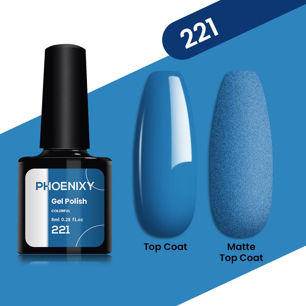 PHOENIXY, 8 мл, однотонный гель-лак для ногтей, замачиваемый цветной гель телесного цвета, розовый, фиолетовый, долговечный лак для ногтей, УФ-светодиодный лак для дизайна ногтей