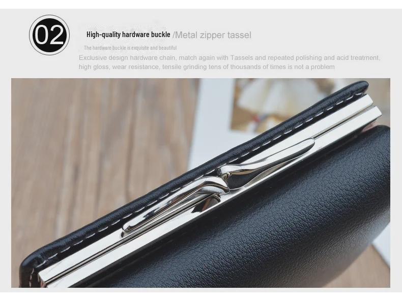 Женский короткий кошелек — большая вместимость, мягкий складной дизайн, кошелек для монет в японском и корейском стиле для студентов