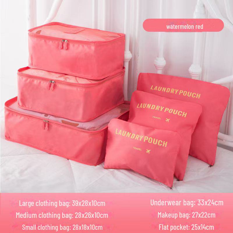 Travel Packing Organizer Bag for Clothes, Shoes, Underwear - Suitcase Storage