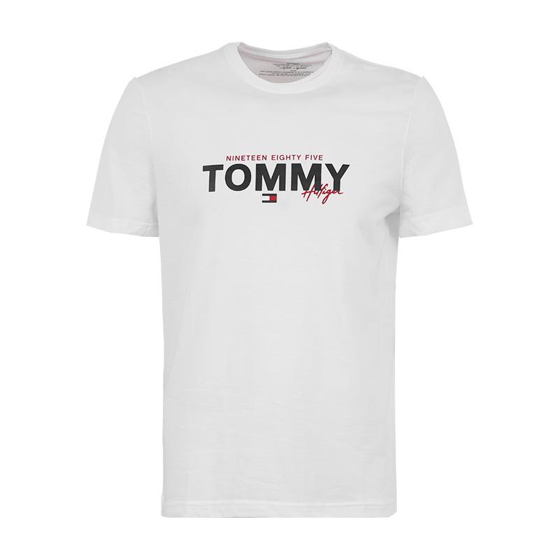 Tommy Hilfiger Футболки мужские с круглым вырезом 09T4509-004/100/411