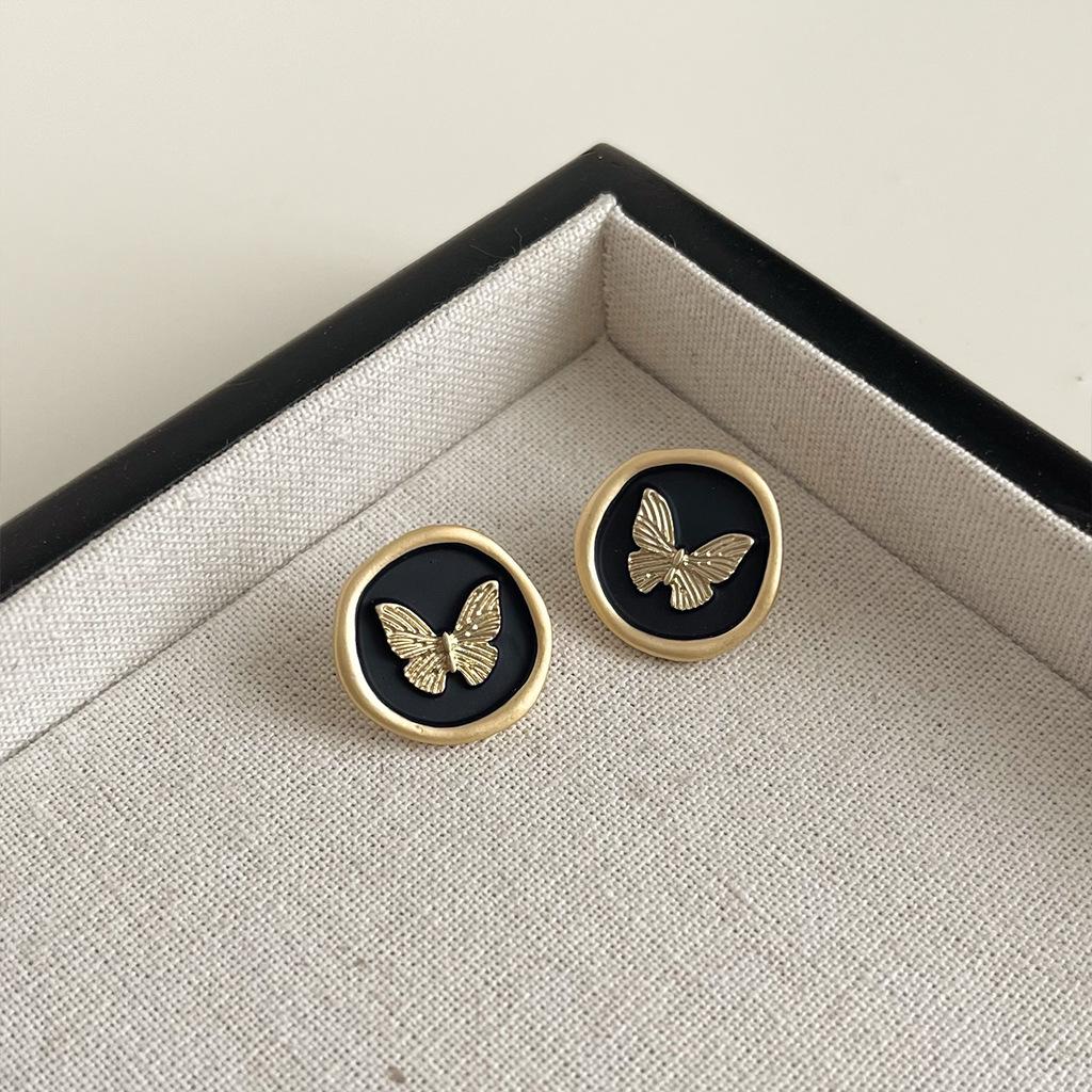 Ретро и модные женские серьги, квадратные серьги-капли масла, элитное чувство, модный темперамент, аксессуары для ушей