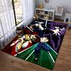 Anime Themed Colorful Carpet with Action Characters Design Suitable for use as an anti-slip for living room bedroom sofas