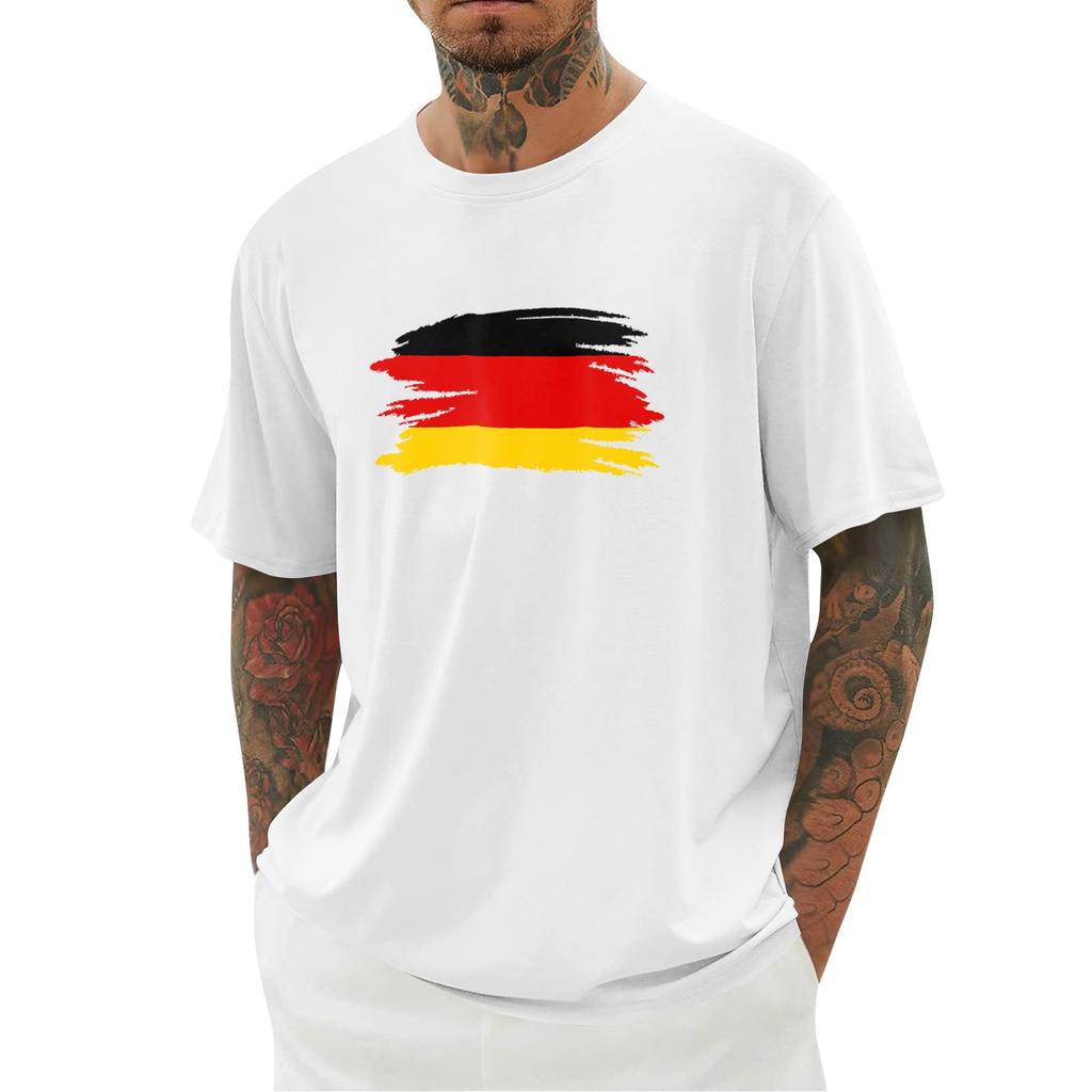 Унисекс Летняя футболка с принтом Унисекс Свободный повседневный топ с короткими рукавами