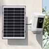 Солнечная панель 8 Вт Высокая выходная мощность IP65 Водонепроницаемый Универсальный источник питания Уличная солнечная панель для Ring Video Doorbell 4/3/3Plus/2