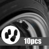 10 шт. Черные пластиковые колпачки на ниппель шины для TR20008 TPMS Универсальные колпачки на ниппель шины Длинные для Автомобиля Грузовика Внедорожника Велосипеда Мотоцикла1