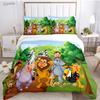 Jungle Animal Cute Casal All Season Duvet Cover Comforter Bedding Sets Soft Quilt Cover and Pillowcases Single/Double/Queen/King
