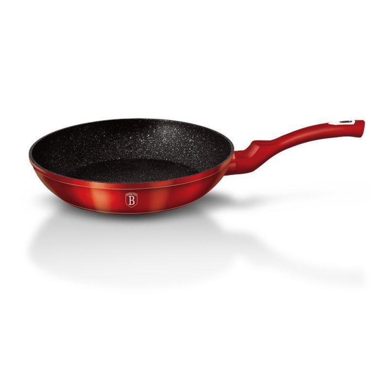 Patelnia Granitowa 24Cm Berlinger Haus Red Metallic Line Bh-1252