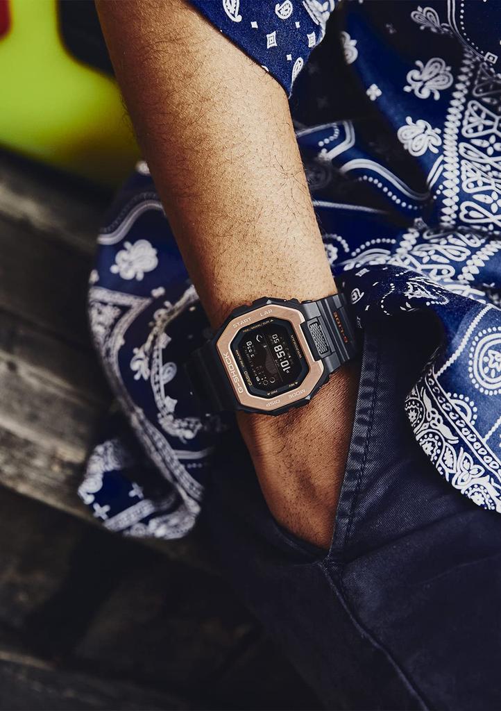 Casio Золотые часы G-Shock G-LIDE GBX-100NS-4JF Мужские