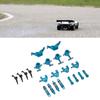 Aluminum Alloy RC Car Upgrade Parts Kit Shock Absorbers CVD Drive Shaft Front Rear Steering Cup for   K969 1Celsius28 RC Car