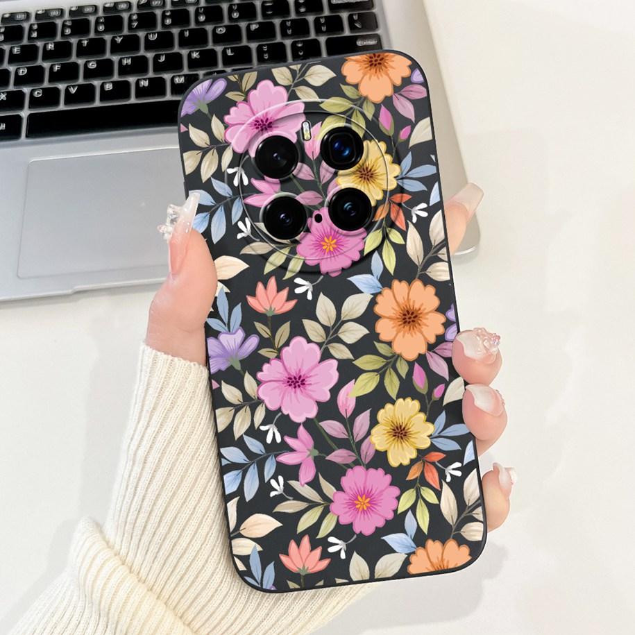 For Honor Magic7 Pro Case PTP-N49 PTP-AN10 Silicone Cover Fashion Flower Soft Protective Bumper For Honor Magic7 Lite 2025 Coque