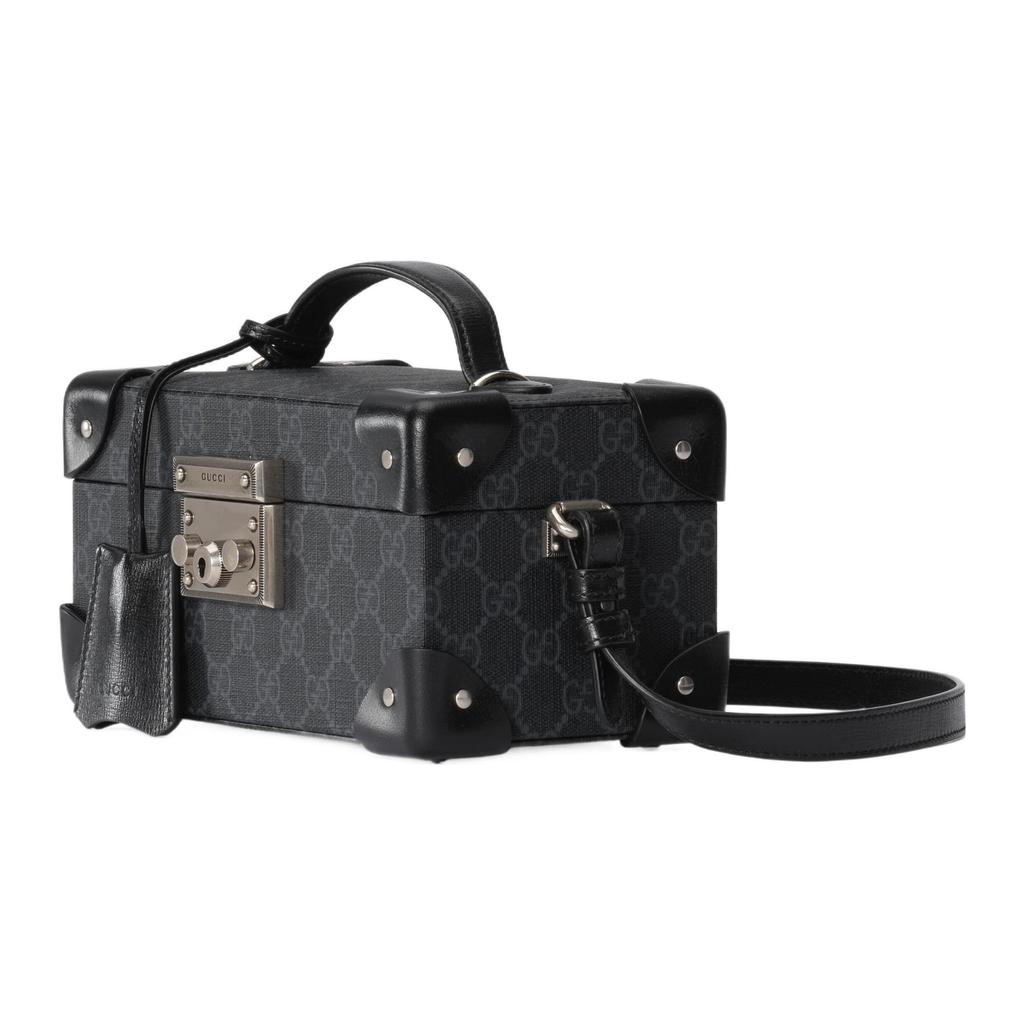 GUCCI Canvas Handbag, Shoulder Bag, Crossbody Bag Women's Gray 722189-92TCN-1000