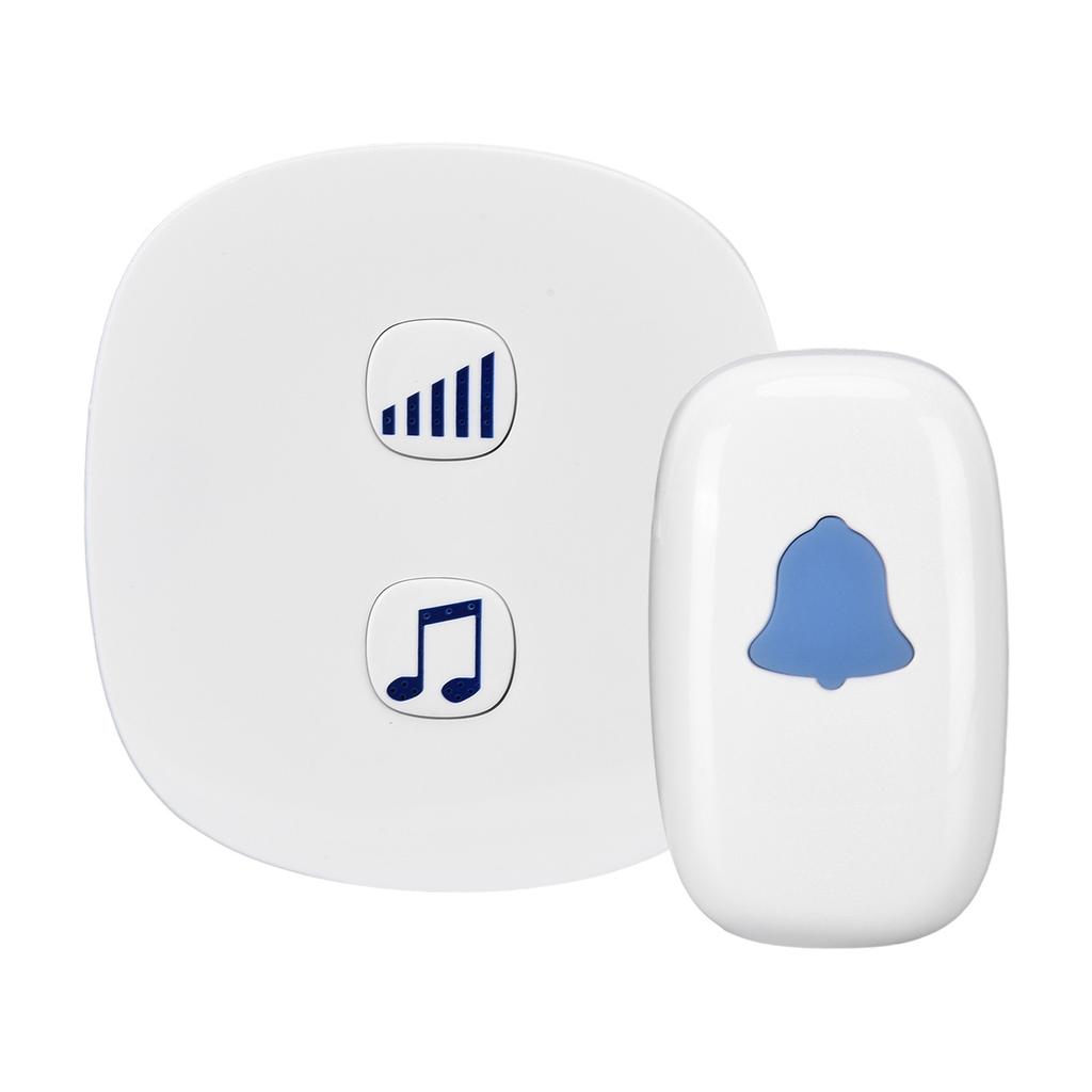 100DB Wireless Doorbell Waterproof 38 Melody Adjustable Volume 100m Range for Household 90‑260VUS Plug