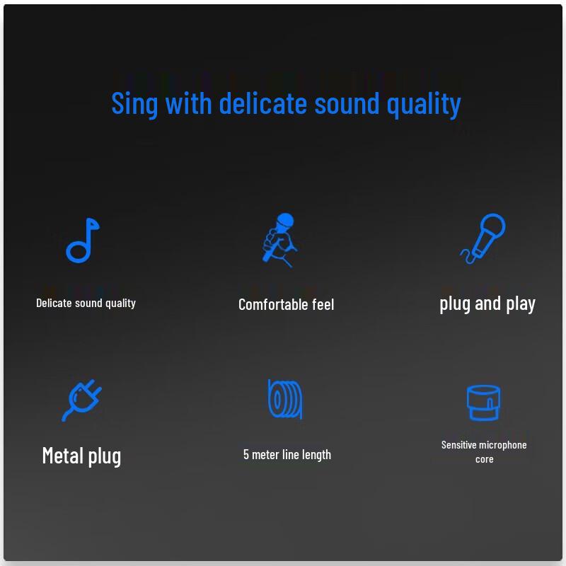 SAST Проводной профессиональный динамический микрофон OK-65