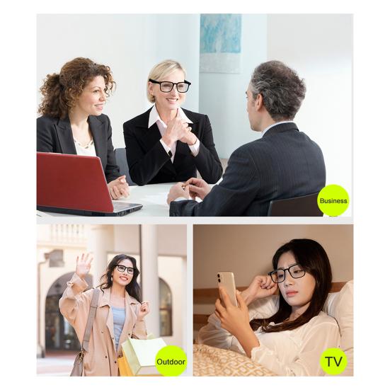 1 комплект умных очков, беспроводная гарнитура с длительным сроком службы батареи, высококачественные Bluetooth-совместимые музыкальные очки для звонков