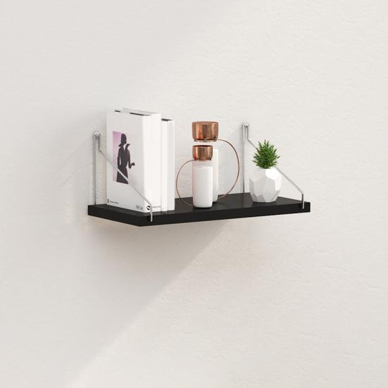 Настенный стеллаж для хранения вещей, большая демонстрационная полка, прочная, несущая, простая в сборке, универсальная плавающая полка для домашнего декора