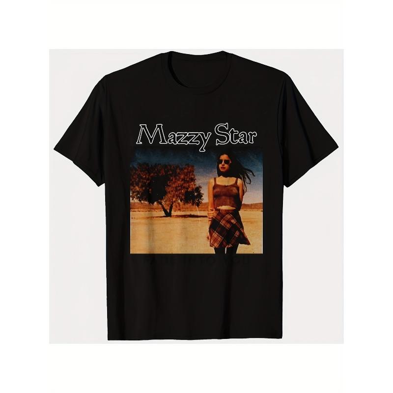 Mazzy Star Retro Street Unisexs Tshirt Summer New Fashion Cotton Unisex Tshirt