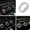 Air Condition Knob Trim  Ring Climate Control Adjust Button Cover For Volkswagen VW Golf MK7 Tiguan Passat B8 T-ROC Atlas Ateca