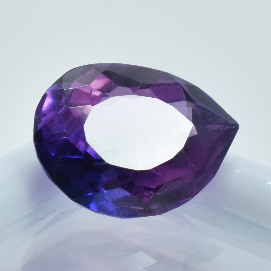 Natural Purple Tanzanite Loose Gemstone Pear Shape 4.50 ct for Jewelry Making and Gem Collections