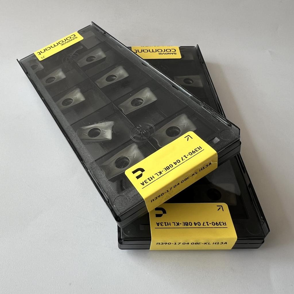 SANDVIK / R390-170408E-KL H13A / Original Swedish hard alloy blade 10 Pcs
