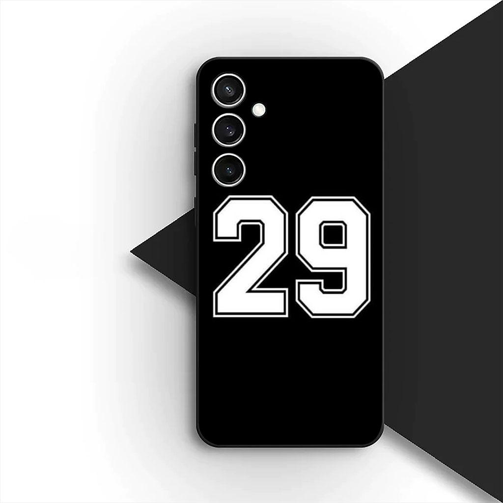 Чехол для телефона для Xiaomi Redmi Note 14 13 Pro Plus ProPlus 14C 13c Pro+ 5G Чехол Номер Футбол Баскетбол Спорт № 24 5 10 23
