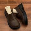 Japanese College Style Thick-soled Basic Jk Small Leather Shoes Women's 2025 New Spring and Autumn Versatile Korean Version Round Head Single Shoes