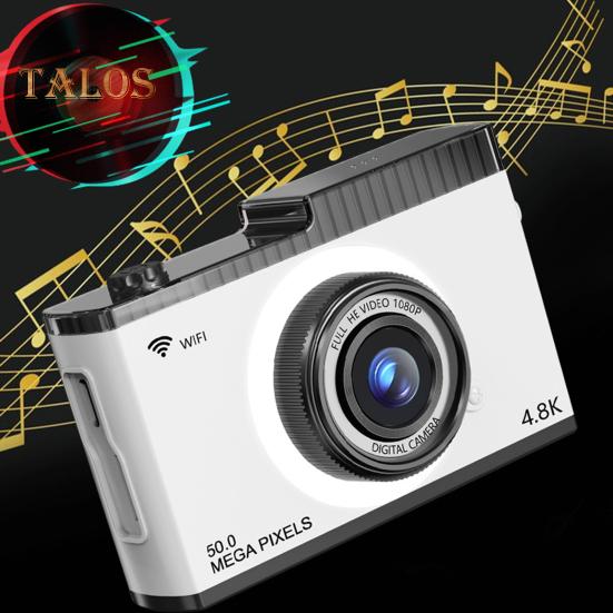 Цифровая камера с двумя объективами, IPS-дисплеем, автофокусом, зумом, защитой от сотрясений, перезаряжаемой беспроводной камерой для селфи с возможностью обмена данными по Wi-Fi