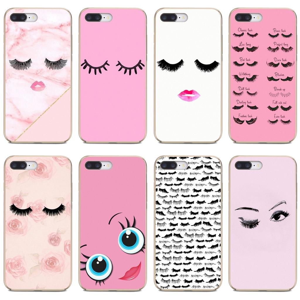 Для Oneplus One plus 3T 5T ​​6T 6 7 7T 8 Pro для LG K10 K8 K7 K4 2017 EUR силиконовый чехол для телефона с рисунком ресниц для девочек макияж