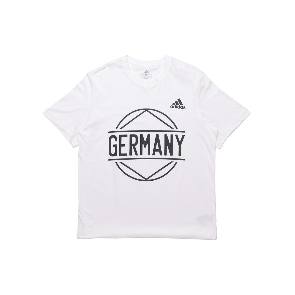 adidas Германия Футбольные майки Мужские Белые Средний прямой крой FT6052