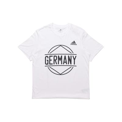 adidas Германия Футбольные майки Мужские Белые Средний прямой крой FT6052
