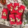 6pcs Traditional Lucky Red Pockets 2026 Horse Year Red Packet Money Bag  Chinese New Year