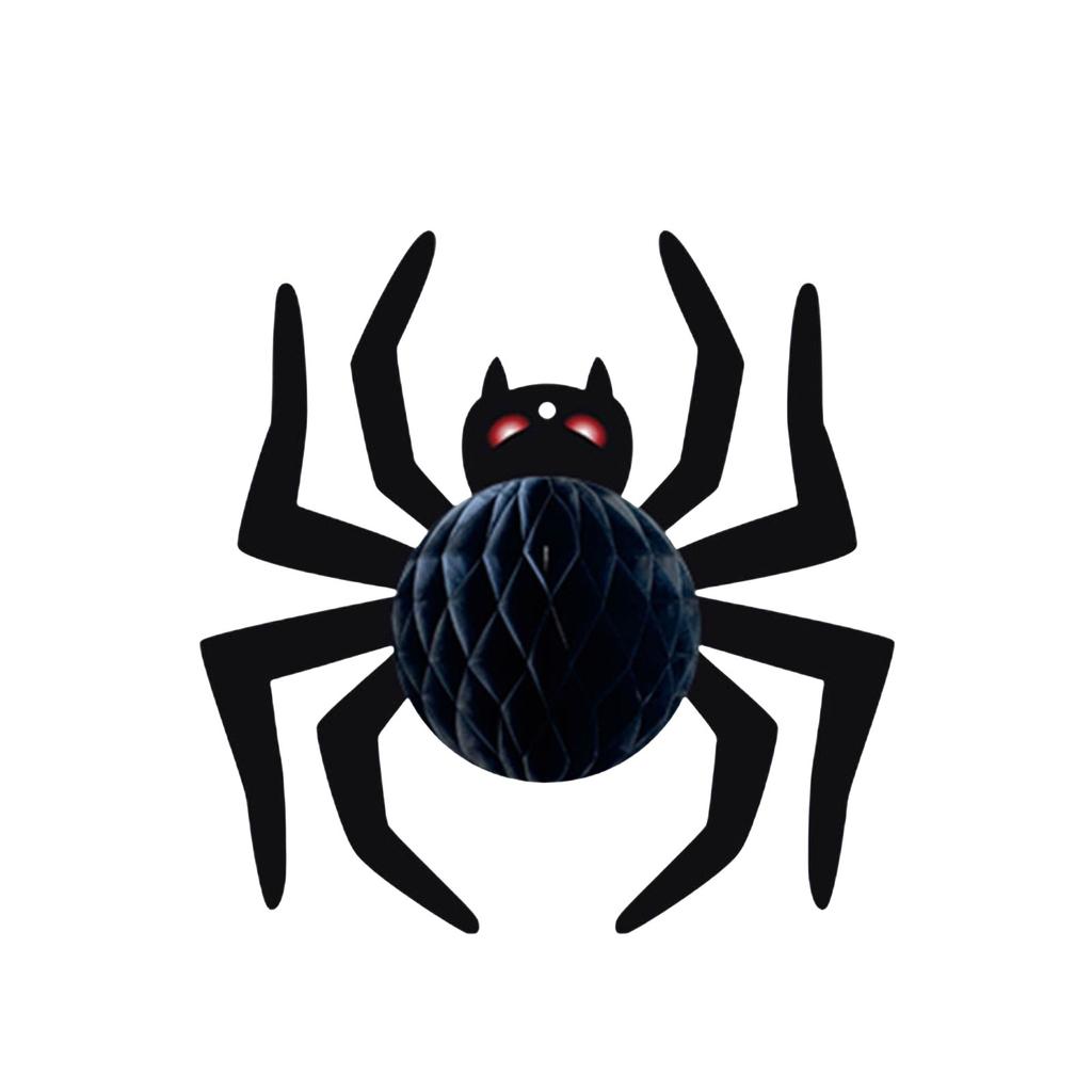 Украшение для Хэллоуинской вечеринки Подвеска в виде сотового шара Тыква Паук Трехмерный сотовый Фестиваль Хэллоуин Украшение Композиция