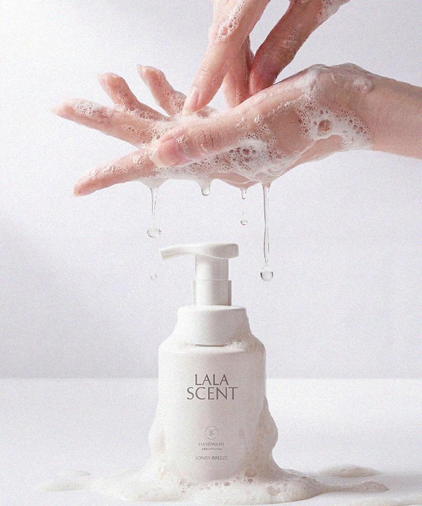 Lalacent Vegan Perfume Foaming Hand Wash Hand Sanitizer Housewarming Gift 2-Piece Set